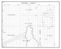 Arthur County, Nebraska State Atlas 1940c